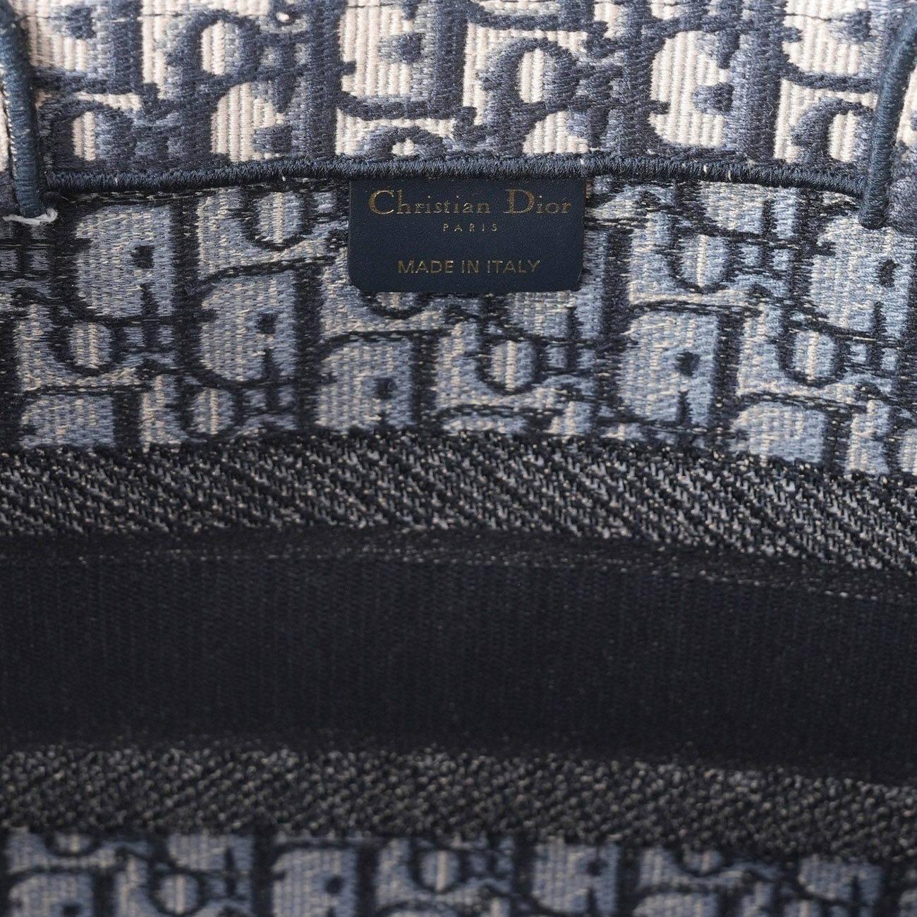 CHRISTIAN DIOR(USED)디올 오블리크 북토트 36 & 트윌리